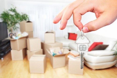 Man and van service helping with a home move in Mottingham