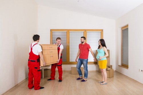 Furniture transport and removals van service in Mottingham