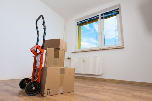 Furniture being moved from a Mottingham home by local movers