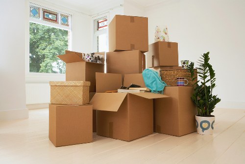 Professional movers handling a flat relocation in Mottingham