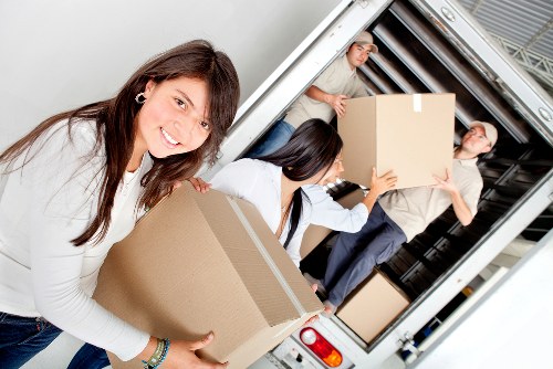 Careful furniture handling and safe loading for removals