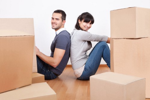 Office and home removals support for customers in Mottingham